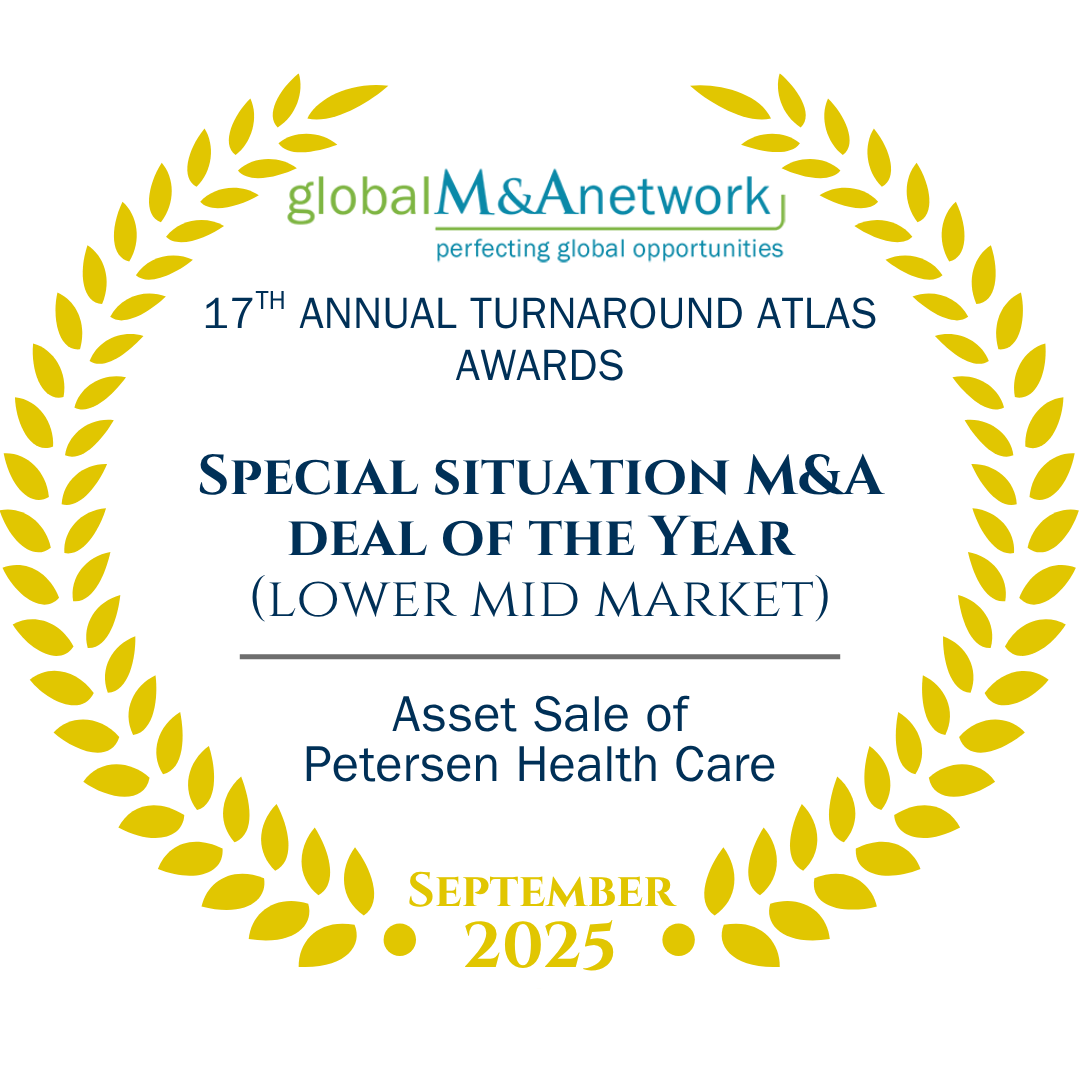 2025 Global M&A Network Special Situation M&A lower mid market - Petersen Health Care