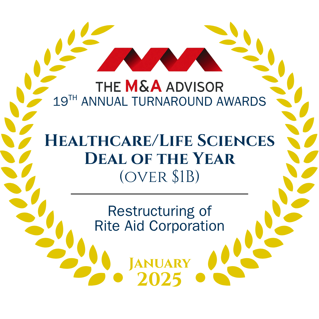 2025 M&A Advisor Healthcare_Life Sciences Deal over $1B - Rite Aid