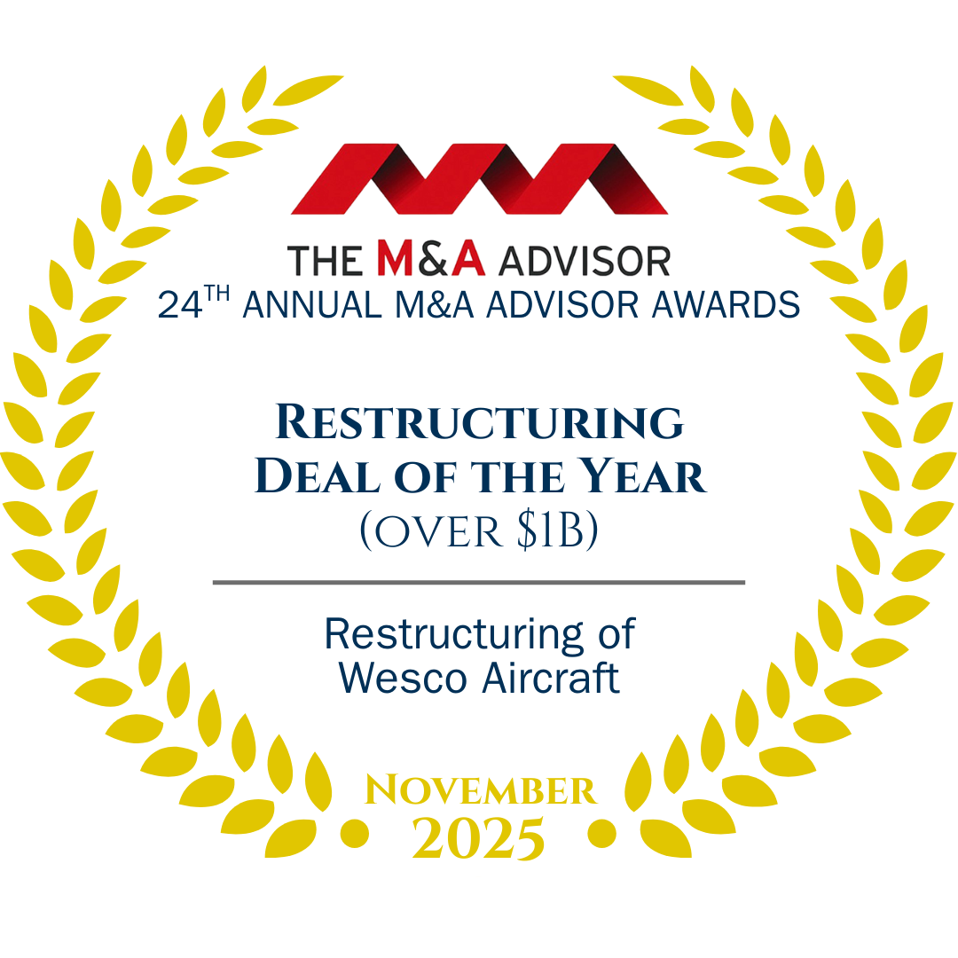 2025 M&A Advisor Restructuring Deal over $1B - Wesco