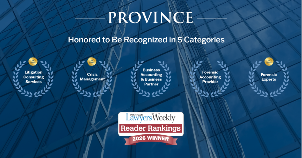 Michigan Lawyers Weekly Winner